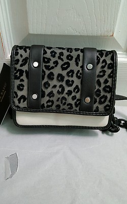 ZARA ANIMAL PRINT MESSENGER BAG REF.8531/304 NWT!!