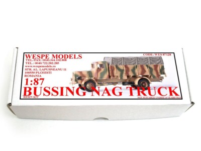 1:87 BUSSING NAG TRUCK Wespe Models- resin kit 87128