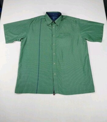 Twenty X Wrangler Shirt Men's XXL Green Westerncore Cowboycore Ranch Wear PBR