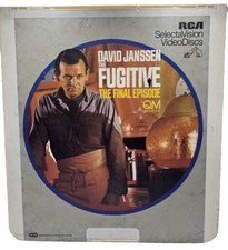 The Fugitive The Final Episode RCA Selectavision Videodisc CED