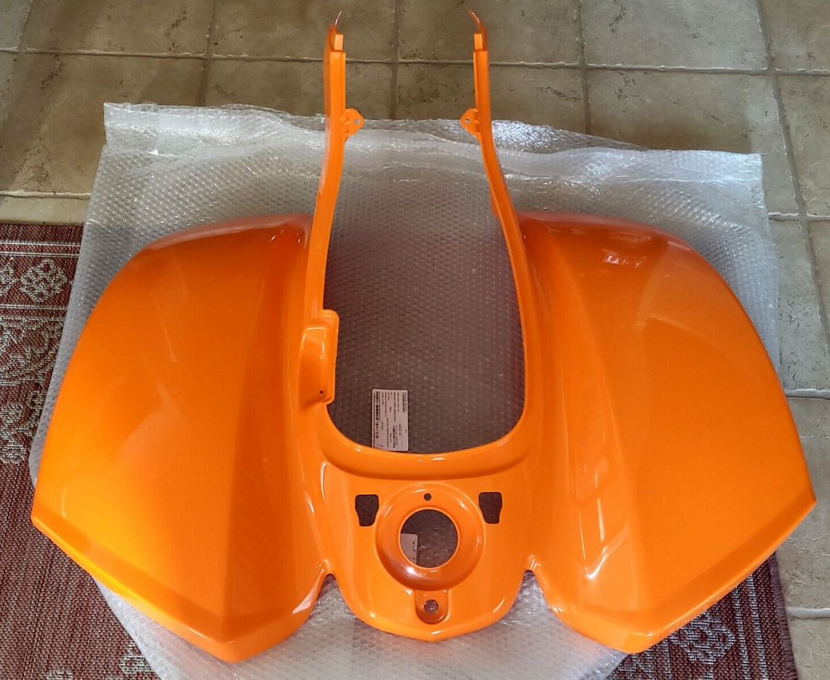 KAWASAKI KFX700 KFX 700 VFORCE ORANGE OEM REAR FENDERS KSV700