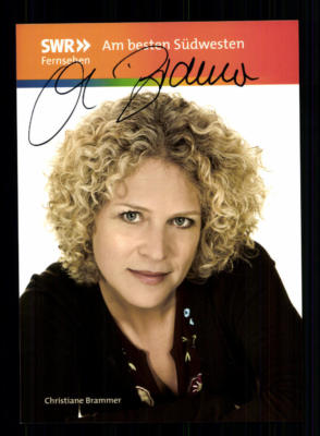 Christiane Brammer Die Fallers Autogrammkarte Original Signiert # BC 126439