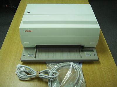 Unisys EFP950 EFP9512 Passbook printer