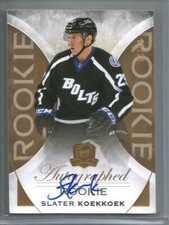 Slater Koekkoek 15/16 Upper Deck The Cup Autograph Rookie #07/36