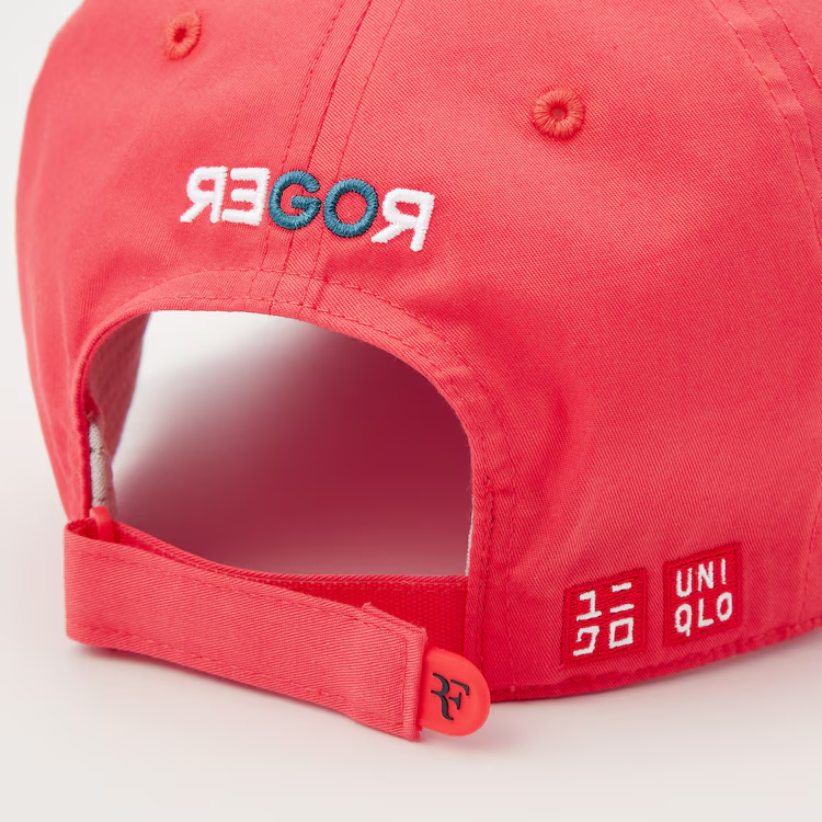 ユニクロ　フェデラー　RF　帽子　14レッド　新品タグ付 NWT : Roger Federer Uniqlo RF Cap Hat 2021 French 14:Red | eBay