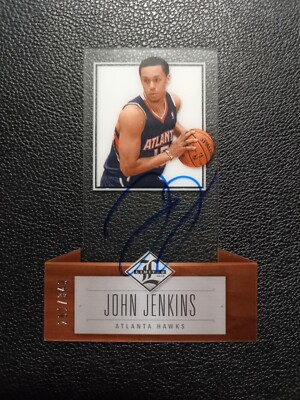 2012/13 Panini Limited Lot 2 Autographs: John Jenkins/Iman Shumpert 