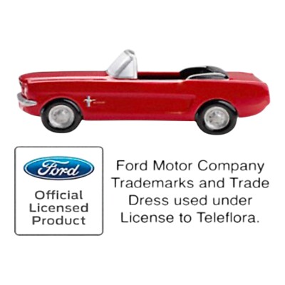 Teleflora Teleflora 1965 Ford Mustang Ceramic