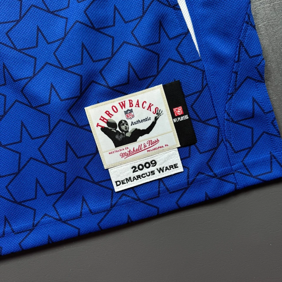 Camiseta deportiva 100 % auténtica Demarcus Ware Mitchell & Ness 2009 NFC Pro Bowl talla 44 L Foto 4 de 4