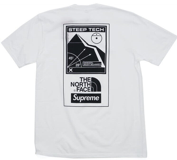 Supreme X The North Face Steep Tech T Shirt!Size Medium!!BNWT