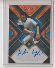 2023 Wild Card Auto Mania Hayden Wesneski Orange Bubbles Auto 4/10