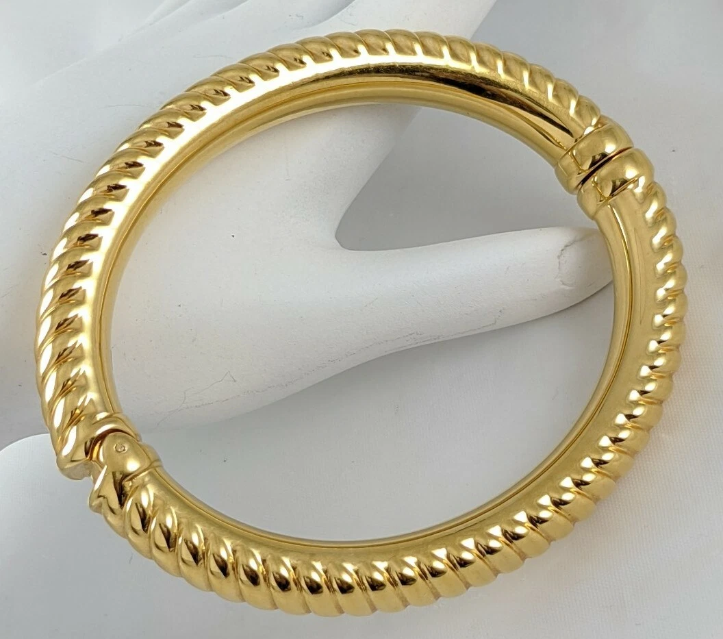 Italian gold 2024 bangle bracelets