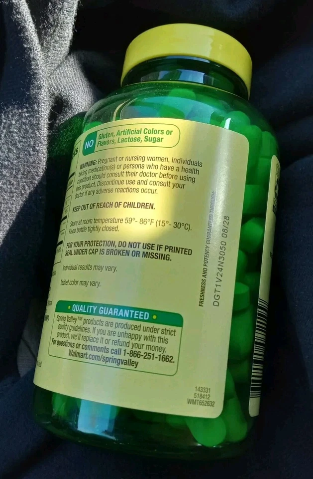 Spring Valley Triple Strength Glucosamine Chondroitin Tablets 160 Count - Image 2 of 4