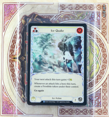flesh and blood ice cards Entwine Ice (Red) - Tales of Aria
