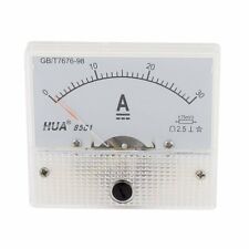 Class 2.5 Accuracy DC 0-2A Analog Panel Meter Ammeter 85C1 Guage
