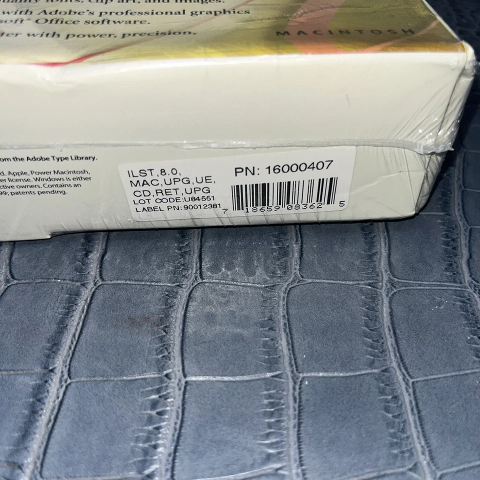 Adobe Illustrator 8.0 Software For Macintosh New & Sealed - Image 3 of 4