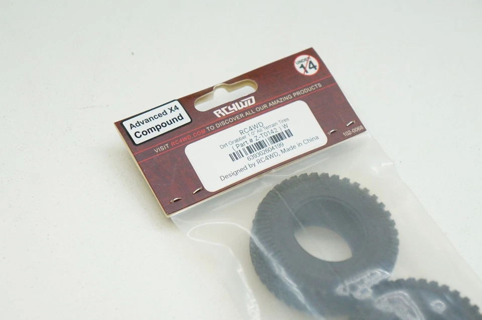 RC4WD RC4ZT0142 Gelände Greifarm 1.0 " Alle Gelände Reifen - Bild 3 von 3