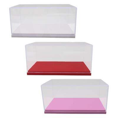 1:43 Spielzeugautos Vitrine Sammelbox für Puppen Action Figuren Modellautos
