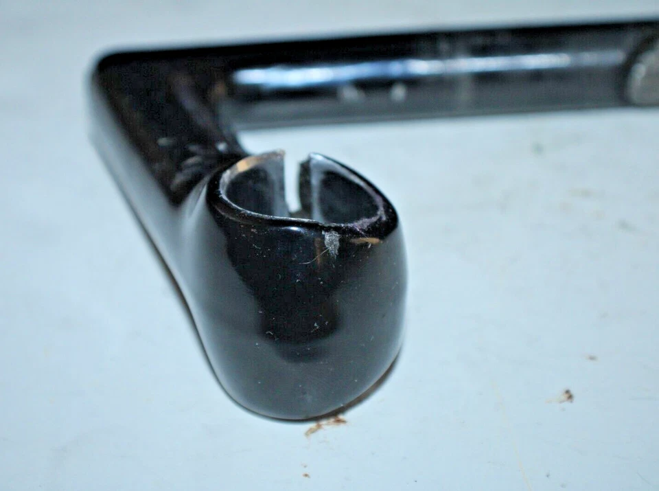 Vástago de bicicleta pluma negra vintage de 22,2 mm 100 mm 25,4 mm -17º elevación negro remitente a EE. UU. :) Foto 4 de 4