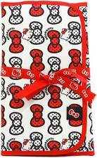 Ju-Ju-Be Hello Kitty Collection Memory Foam Changing Pad Peek A Bow NEW W TAG