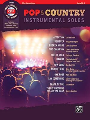 Pop & Country Instrumental Solos Alto Saxophone: Book & CD (Instrumental Solo...