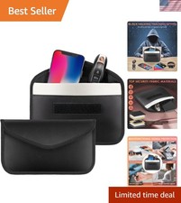 Universal Faraday Bags for Phone  Car Keys - Anti-Theft Signal Blockers, 2 Pack