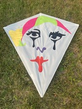 Sky Scrapers Mime Face Vintage Kite