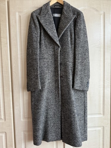 MaxMara Tweed Coat- size 42, UK 12, Made in Italy - length 117cm - Picture 4 of 8