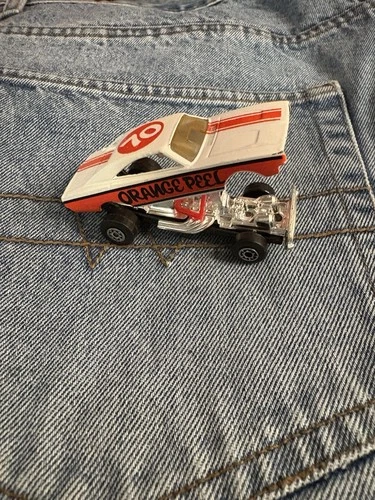 Vintage Matchbox Lesney Superfast No 70 Orange Peel/Funny Car Racer #2