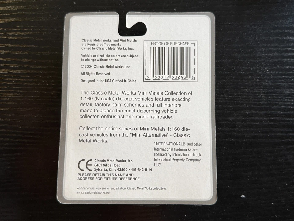 N Scale Mini Metals - CMW #50243 - International R-190 Union Ice Truck - ME3933 - Image 2 of 2
