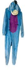 Kids Hooded Fleece Pajama Costume Size 13-14
