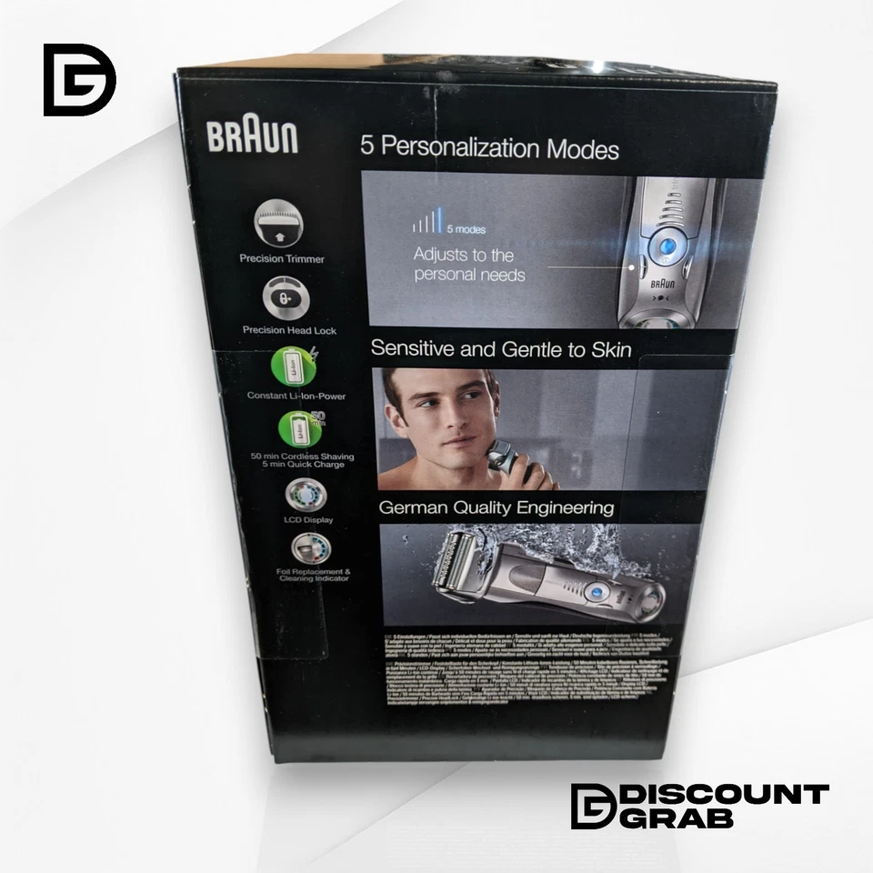 Braun Series 7 Pulsonic - (7790cc) - Smart Shaver w/ Clean & Charge Station - Image 3 of 4