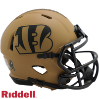 Cincinnati Bengals Nfl Riddell 2023 Salute To Service Speed Mini Helm