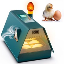 Okkobi M10 10-Egg Incubator, Automatic Turnin...