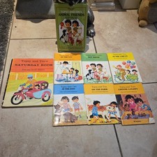 Topsy And Tim Books x 7! 6 in a set boxed! VINTAGE AND RETRO! WOW 