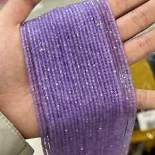 2mm Natural Tiny Faceted Cube Square Purple Jade Loose Beads for Jewelry Making