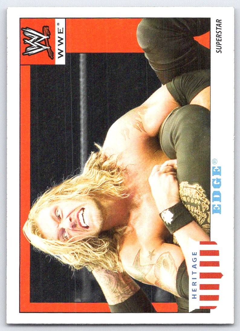 2008 Topps Heritage IV WWE #15 Edge