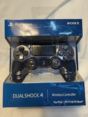 Sony DualShock 4 Wireless Controller - Midnight Blue -for PlayStation 4, TV, Now