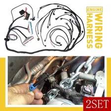2SET For LS Swap LS1 Standalone Engine Harness T56 Manual Trans 4.8L 5.3L 6.0L D