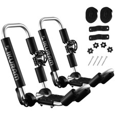 Folding J-Style Kayak Roof Rack - Universal Fit for Cars, SUVs  Trucks