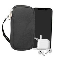 Neoprene Phone Pouch Size M - 5.5" - Universal Cell Sleeve M - 5,5" grey