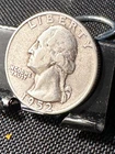 1952 S SILVER WASHINGTON QUARTER   VERY/ FINE     N136