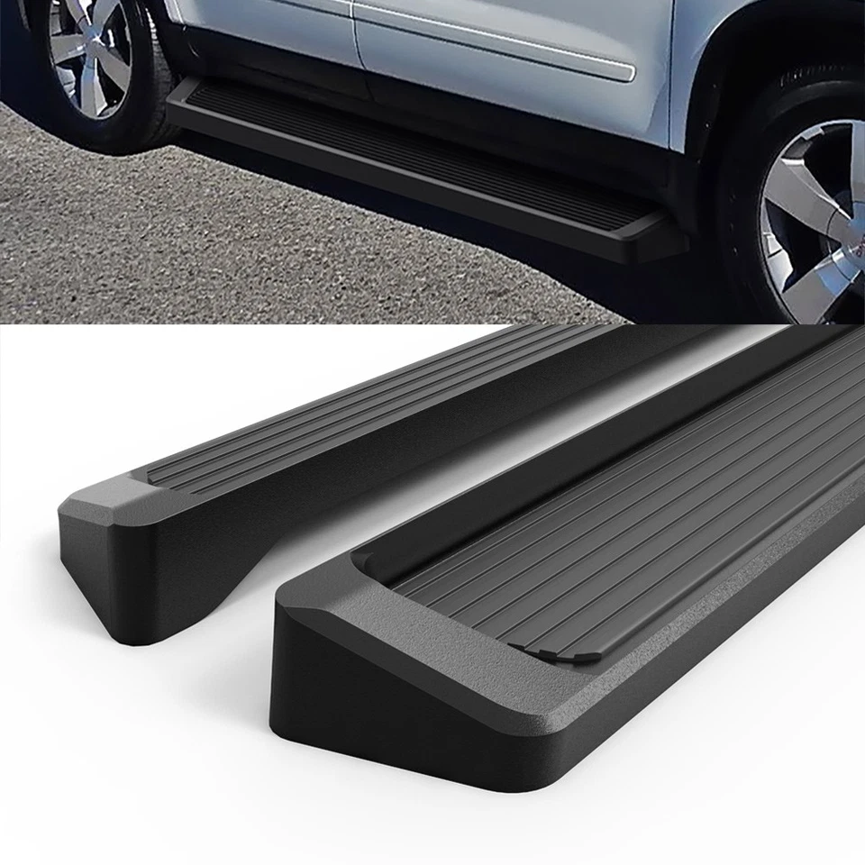 HD Ridez 跑步板 6 英寸黑色适合 07-17 雪佛兰 Traverse 07-09 别克飞地 — 第 4/4 张图片