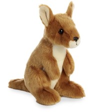 Aurora World Kangaroo Stuffed Animal Plush Toy 7" Brown 2021 Soft