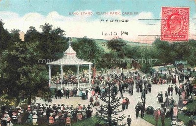 CARDIFF  Wales UK Band Stand Roath Park