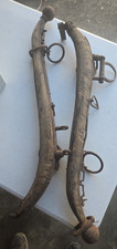 Vintage Made In USA Wood/Metal Horse Hames Harness