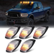 Cab Lights Compatible With 2019 2020 2021 A9 For Ram 2019-2026 Yellow Clear Cab Lights Compatible With 2019 2020 2021 A9 For Ram 2019-2026 Yellow Clear