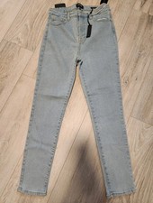 Buffalo David Bitton Women's HighRise Denim Jeans Size 31 BROKEN ZIPPER