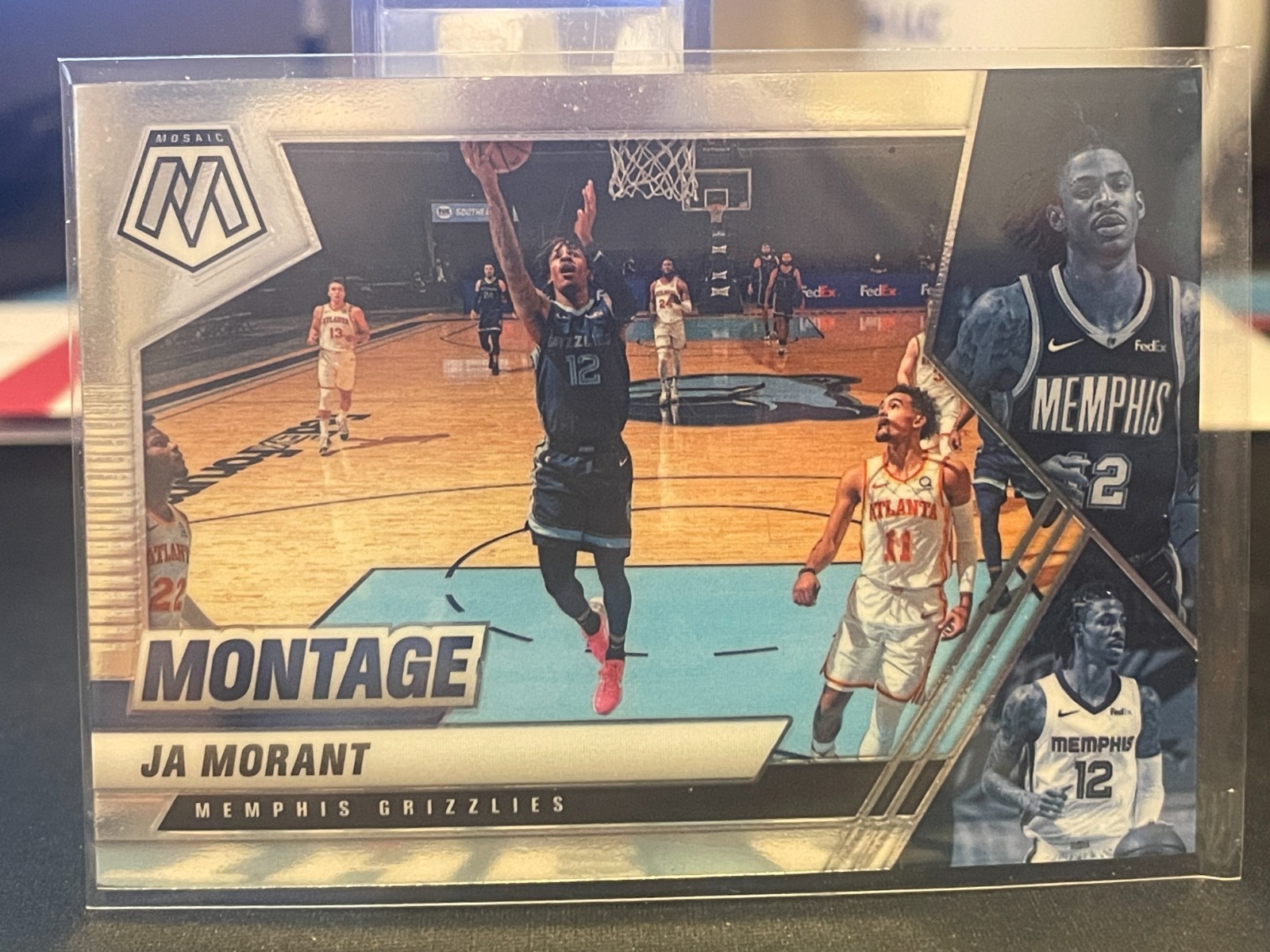 2020-21 Panini Mosaic Montage #24 Ja Morant