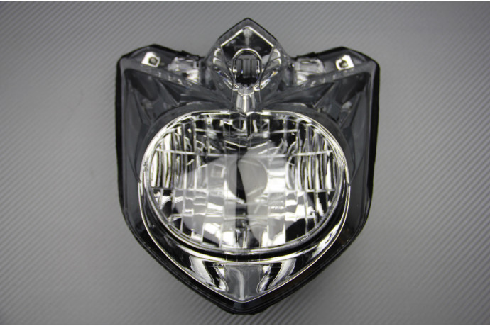 Phare avant Yamaha XJ6 600 N haute visibilité avec lentille anti-jaunissement