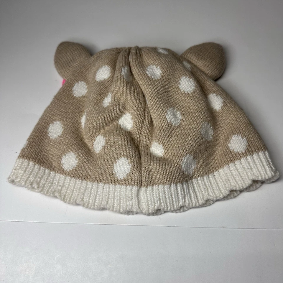 Nuevo Sombrero Gymboree Mes Cuento de Hadas Bosque Oh Ciervo Cervatillo Gorro Lunares 4T 5T Foto 2 de 4